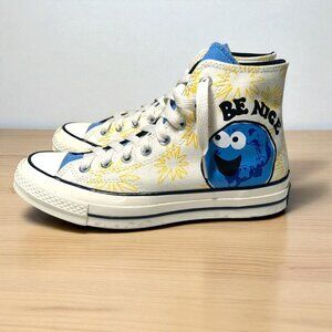 Converse Chuck Taylor All Star 70 Hi Sunny Floral "Be Nice" Hi Top Sneakers 9.5